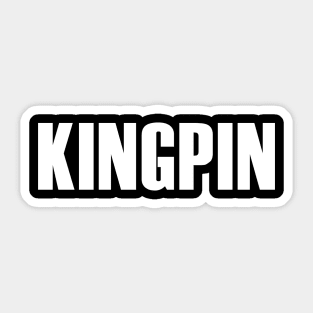 Kingpin Funny Bowling T-Shirt Sticker